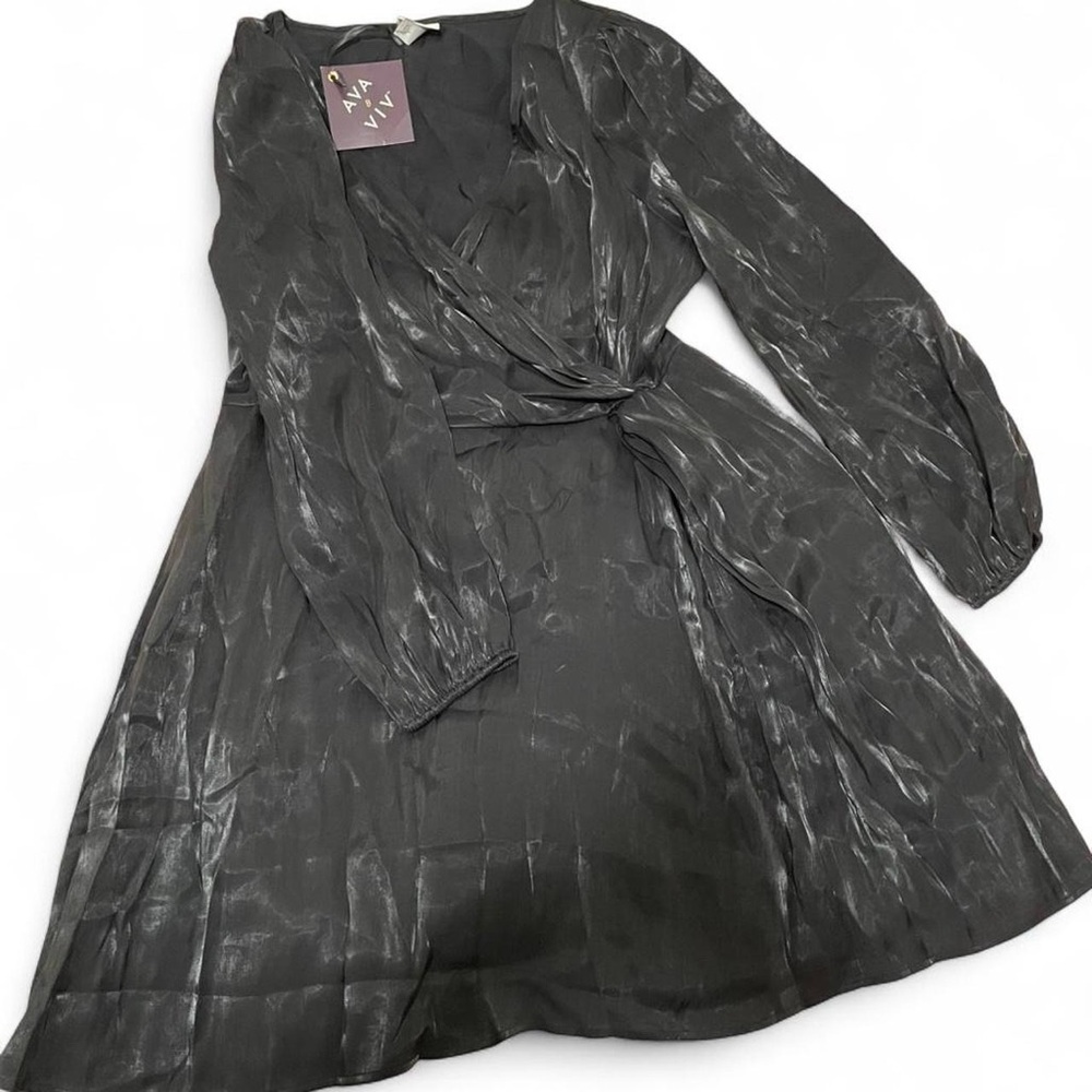 Ava & Viv Classic Black Dress